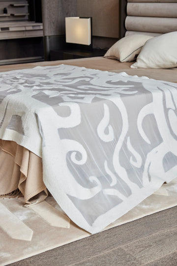 Handcrafted Felting Cashmere Blanket