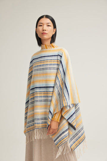Tibetan Pulu Handmade Cashmere Cape