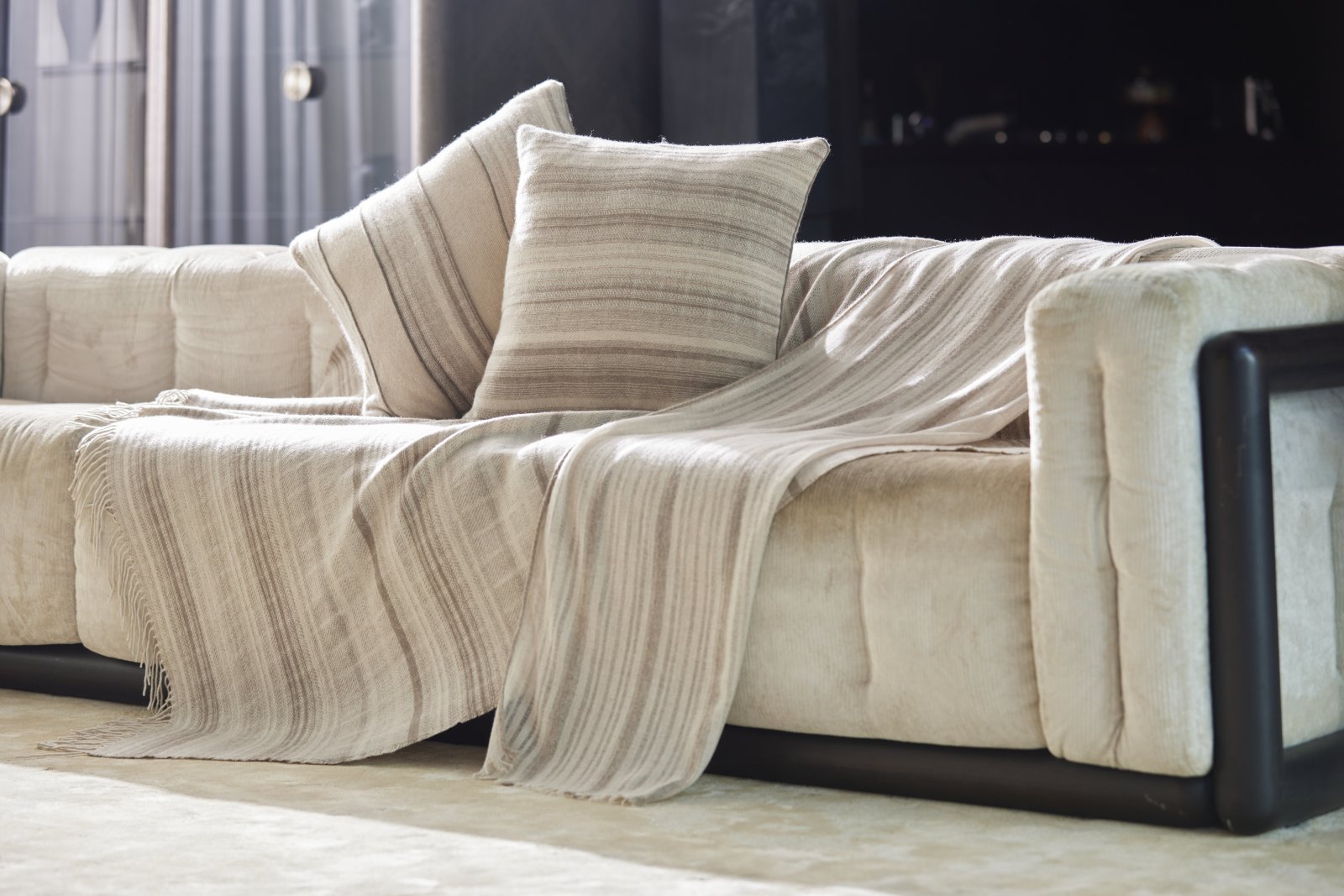 Tibetan Pulu Handmade Natural Cashmere Throw